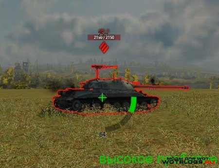 Индикатор бронепробиваемости для World of Tanks 0.8.3