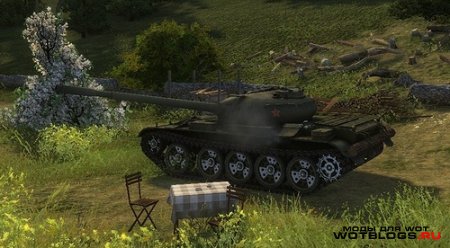 Раскрашенные катки для World of Tanks 0.8.3