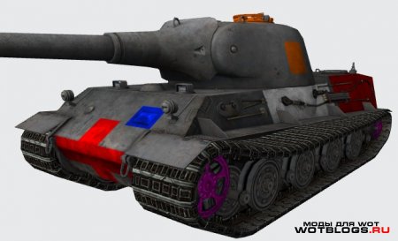 Цветные зоны пробития для World of Tanks 0.8.6