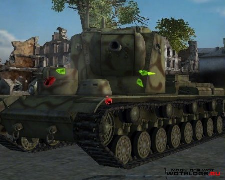 Цветные попадания(маркеры пробития) WoT 0.8.6