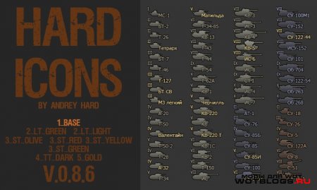 HARDicons для WoT 0.8.6