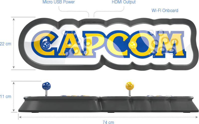 Capcom анонсировала домашнюю аркадную систему