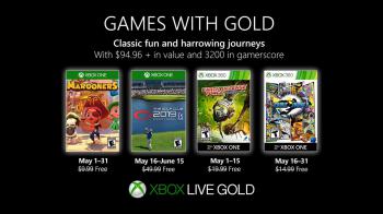 Майская подборка бесплатных игр XBOX Games with Gold