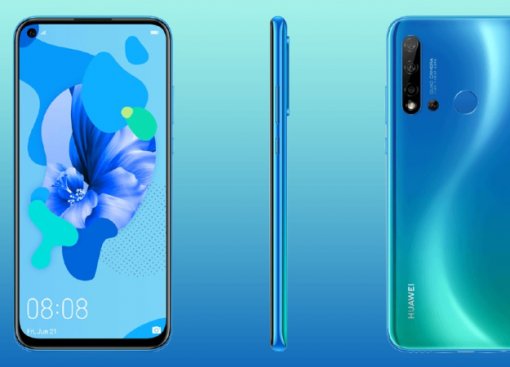 Huawei P20 Lite (2019) показался на детальных рендерах: четыре камеры и «дыра» в экране