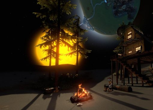 Геймплей Outer Wilds — приключения в небольшой ламповой солнечной системе