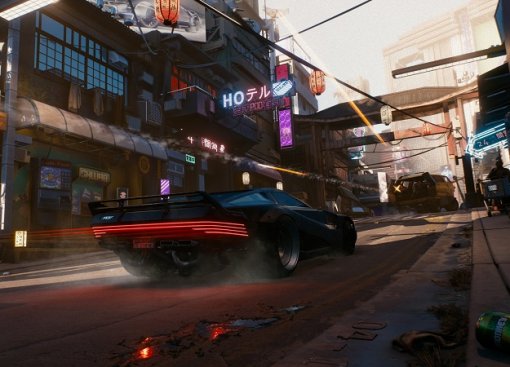 В Cyberpunk 2077 у игрока будет собственный гараж с различными автомобилями и мотоциклами