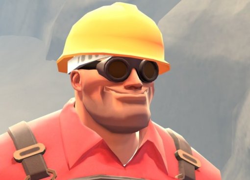 Гифка дня: инженер из Team Fortress 2 чинит телевизор ударом молотка