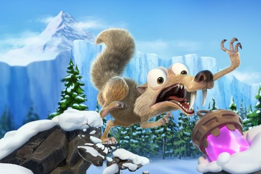 В трейлере игры Ice Age: Scratʼs Nutty Adventure белка вновь гоняется за желудем. Классика!