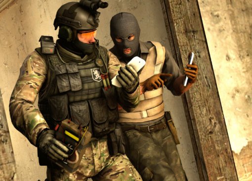 Рискованный челлендж в CS:GO. Выпрыгнул за пределы карты, но успел взорвать противника гранатой