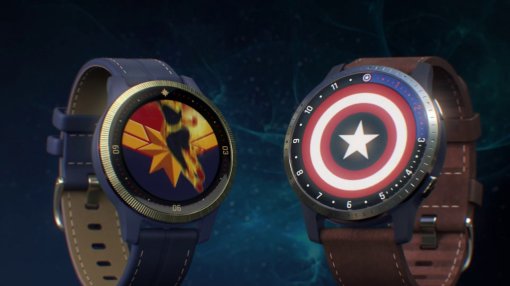 Garmin представила супергеройские смарт-часы с Капитаном Марвел и Капитаном Америка