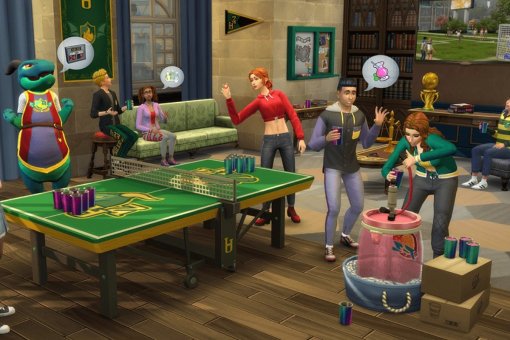 Симы получат высшее образование в новом дополнении «The Sims 4: В университете»