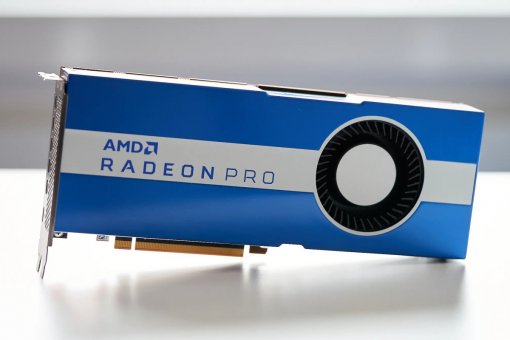 Анонсирована видеокарта Radeon Pro W5700. По мощности она превосходит Nvidia Quadro RTX 4000