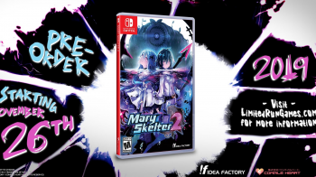 Физическое издание ролевого dungeon crawler Mary Skelter 2 для Nintendo Switch обзавелось окном релиза