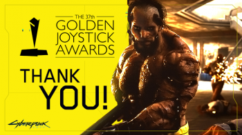 CD Projekt RED поблагодарила всех проголосовавших за Cyberpunk 2077 на Golden Joystick Awards