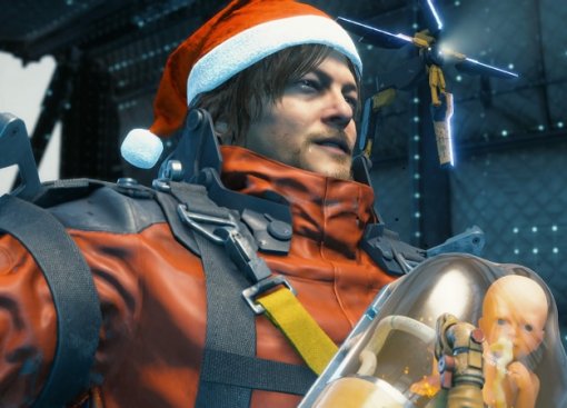 В Death Stranding вовсю готовятся к Рождеству — NPC начали носить шапки Санта-Клауса