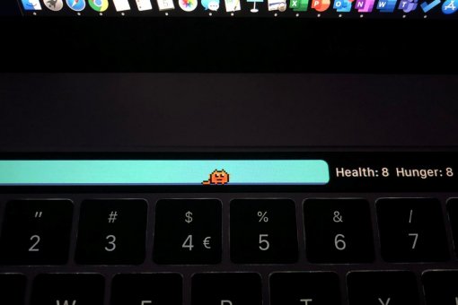 В тачбар MacBook Pro теперь можно поместить милейшего котика
