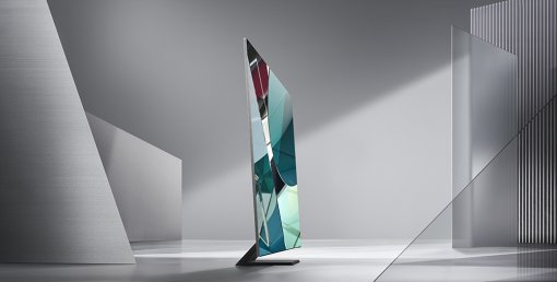 Samsung представил «безрамочный» 8K-телевизор. Он почти сливается с окружением