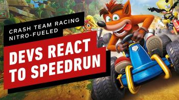 Реакция разработчиков Crash Team Racing Nitro-Fueled на спидран своей игры за 47 минут