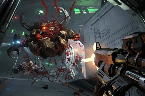 10 первых минут геймплея Doom Eternal: кровь, скорость, мертвые демоны