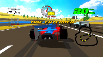 Formula Retro Racing - гоночная игра в ретро стилистике, похожая на Virtua Racing от SEGA