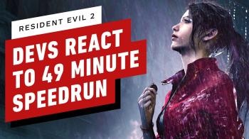 Реакция разработчиков Resident Evil 2 на спидран своей игры за 49 минут