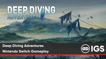 Deep Diving Adventures геймплей Switch версии