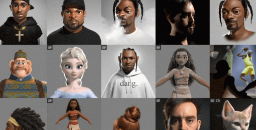 Аниматор из «Дисней» показал, как известные рэперы могли бы выглядеть в мультике
