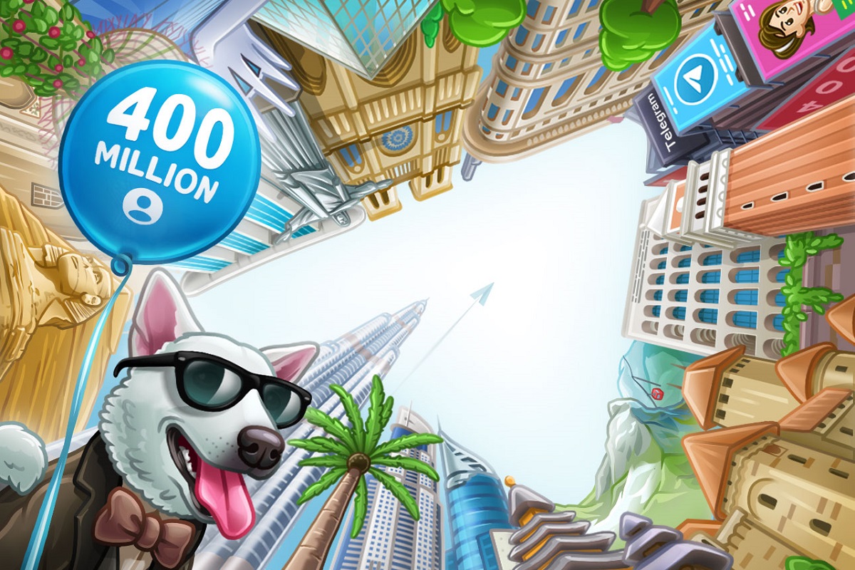 Telegram достиг отметки в 400 миллионов пользователей