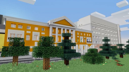 В Minecraft открылся корпус российского университета