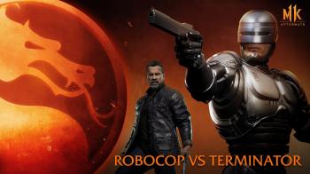 Робокоп против Терминатора. Опубликован новый трейлер Mortal Kombat 11: Atermath