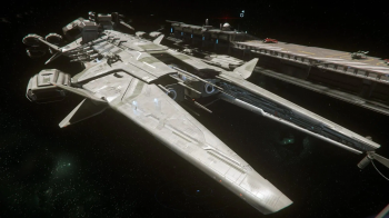 Star Citizen дебютирует со своим крупнейшим (на данный момент) кораблем в игре