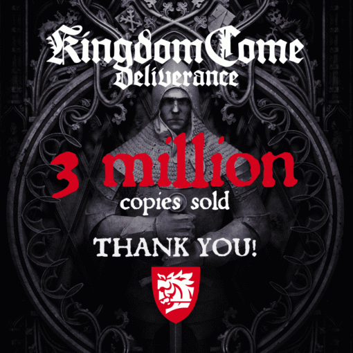 Продажи Kingdom Come: Deliverance превысили три миллиона копий