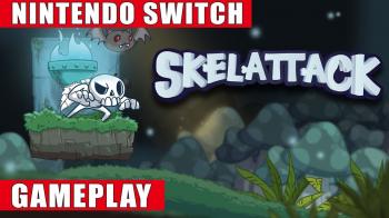Геймплей Switch-версии Skelattack