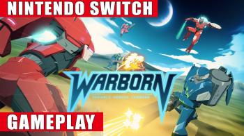 Видео геймплея пошаговой стратегии с гигантскими боевыми роботами Warborn