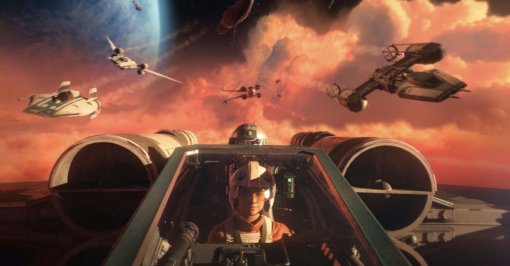 В сети появились свежие кадры геймплея Star Wars: Squadrons
