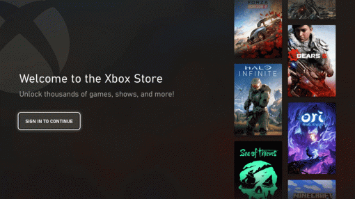 Microsoft показали обновленную версию Xbox Store
