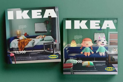 IKEA показала свой каталог в стиле игры Animal Crossing