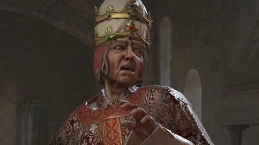 Игрок смог съесть папу римского в Crusader Kings 3