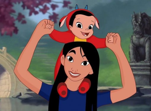 Российская художница изобразила принцесс Disney в виде мам с детьми