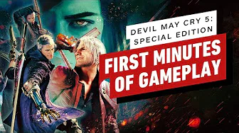 Первые 8 минут Devil May Cry 5: Special Edition