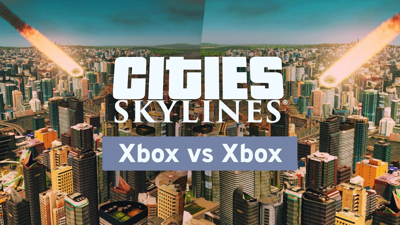 В новом трейлере Cities: Skylines сравнили производительность игры на Xbox Series X и Xbox One