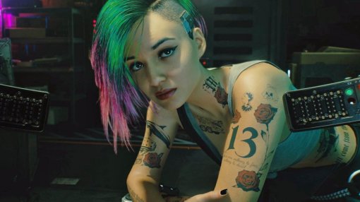 Некоторые из интимных сцен Cyberpunk 2077 попали на Pornhub