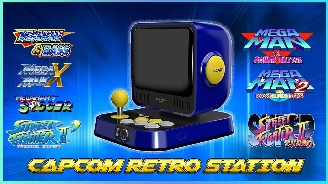 Capcom представила подробности консоли Retro Station