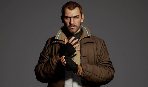 Художник показал реалистичный рендер Нико Беллика из GTA 4