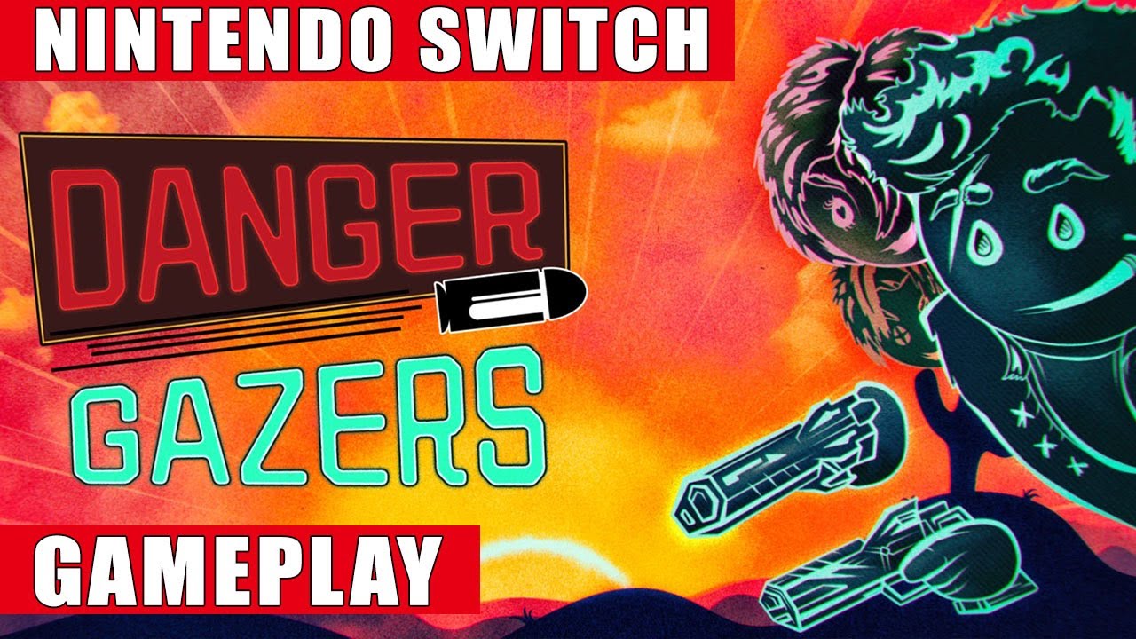 Видео игрового процесса Switch-версии Danger Gazers