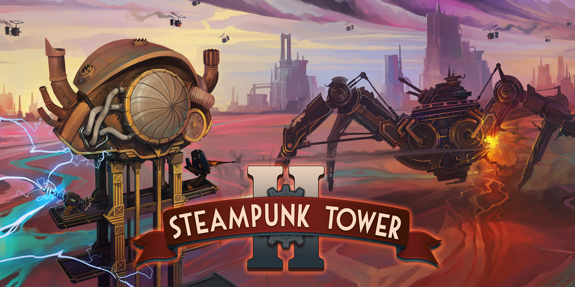 Состоялся консольный релиз Steampunk Tower 2