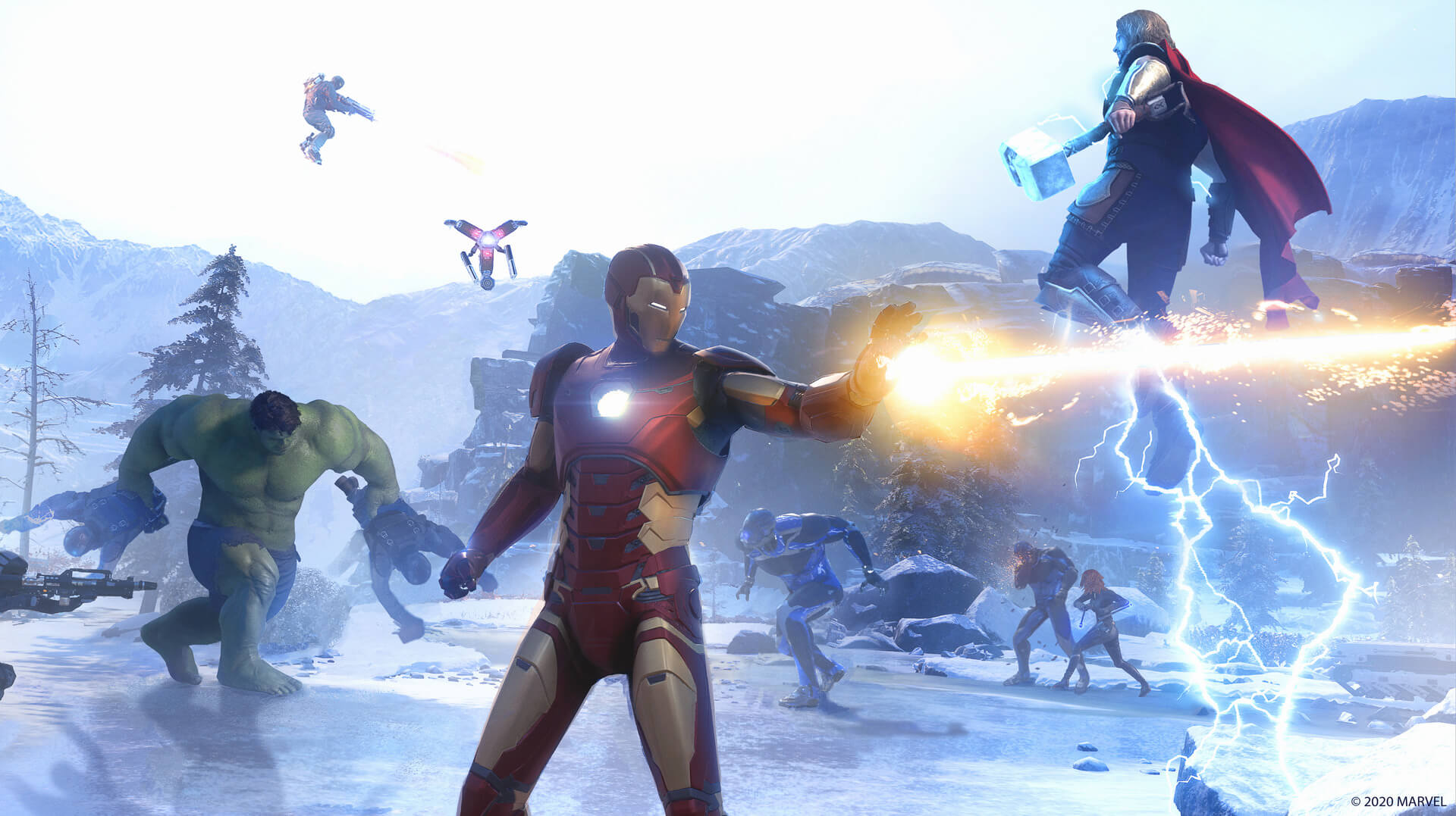 Последний патч Marvel's Avengers для ПК включает DRS с DLSS и повышает стабильность
