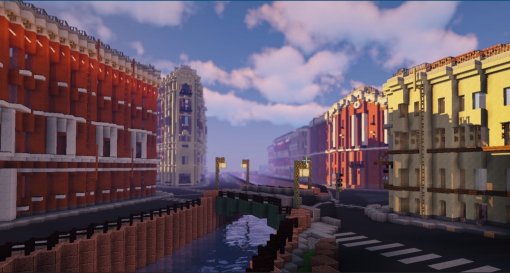 Галерея: достопримечательности России, воссозданные в Minecraft