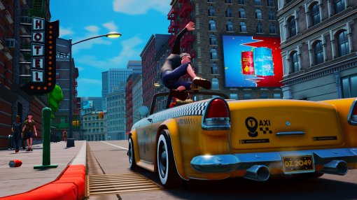 Появился релизный трейлер аркады Taxi Chaos — клона легендарной Crazy Taxi