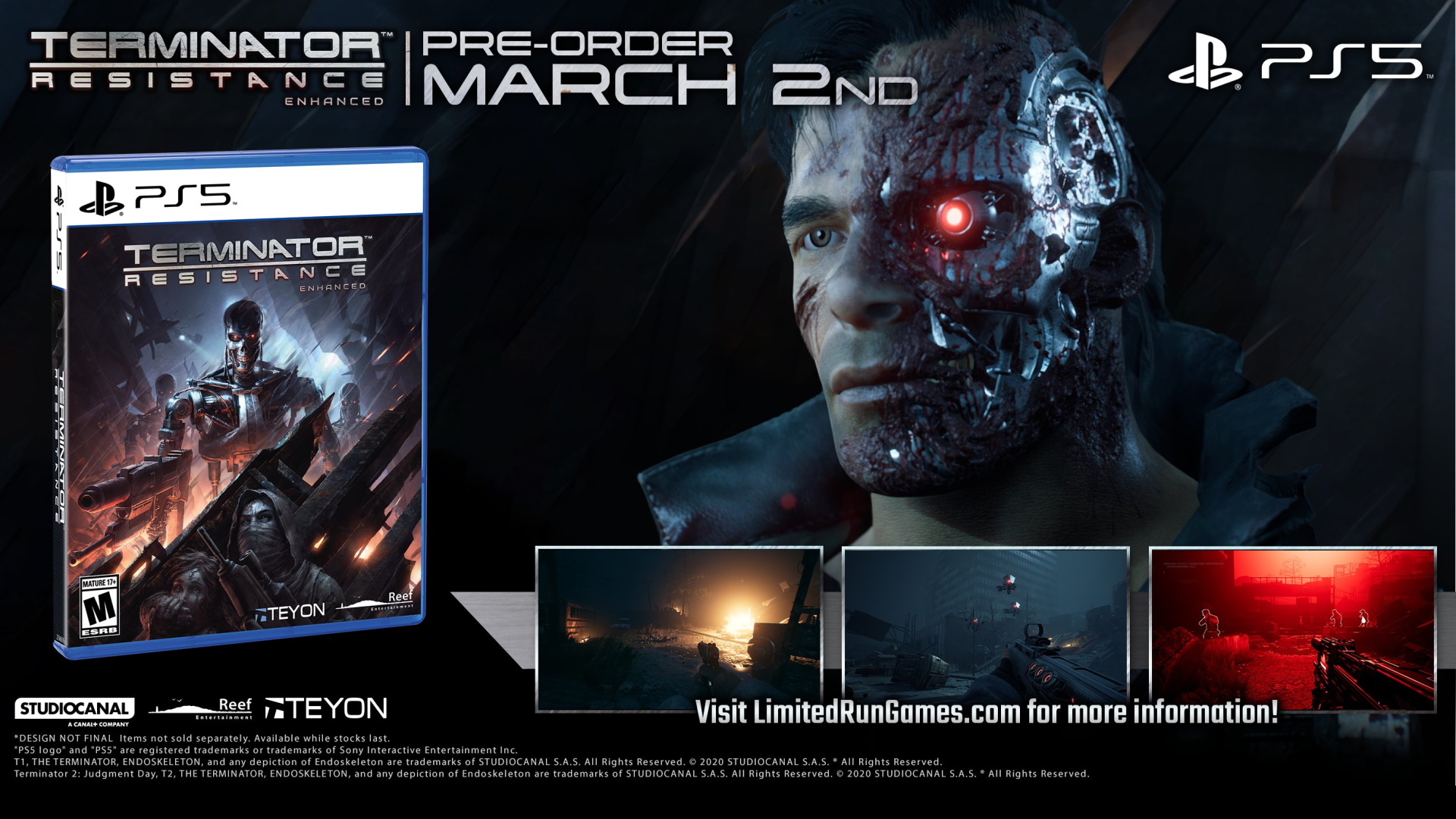 PS5-версия Terminator: Resistance выйдет на дисках